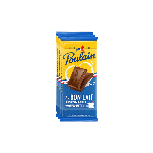 Tablette Chocolat au Bon Lait - Poulain